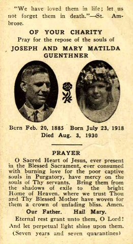 Louis R. and Gladys Guenthner